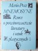 Mario Praz • MNEMOSYNE. Rzecz o powinowactwie literatury i sztuk plastycznych - okładka